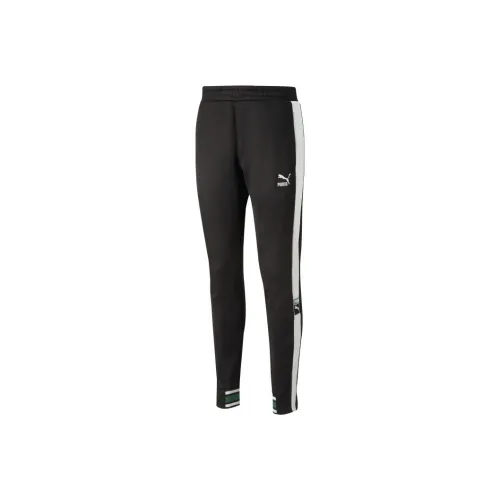 PUMA T7 Knitted Sports Pants Men's Black