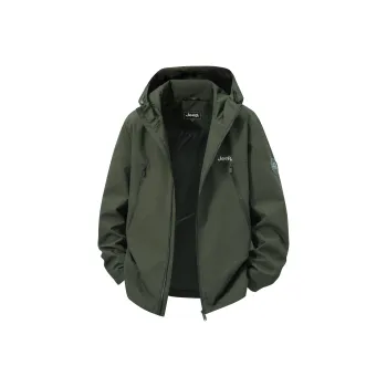 Jeep Jackets Coats Unisex Light Army Green