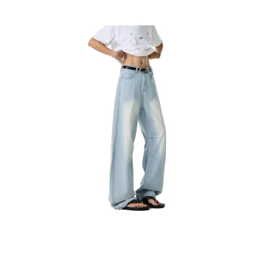 YATSI Jeans Unisex Light Blue