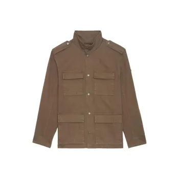Zadig & Voltaire Kendrick Logo Patch Jacket