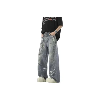 Ang2 Stu Jeans Unisex Dark Blue