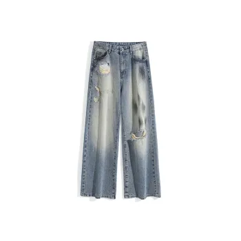 RICE NINE TEN Jeans Unisex Vintage Blue