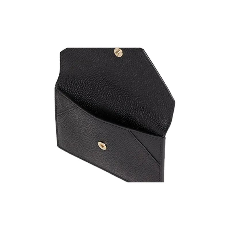 THOM BROWNE· Leather Card Holder Card Holder Men's Black-4