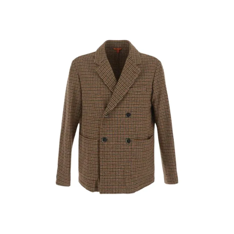 BARENA Jackets Coats Men's Brown-0