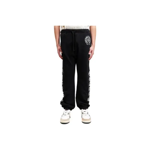 Chrome Hearts Knitted Sweatpants Unisex Black