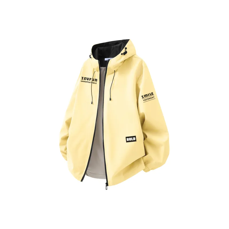 7 SEVFUN Jackets Coats Unisex Black-8