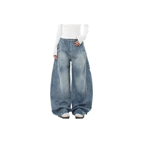 PISYPOX Jeans Unisex Blue