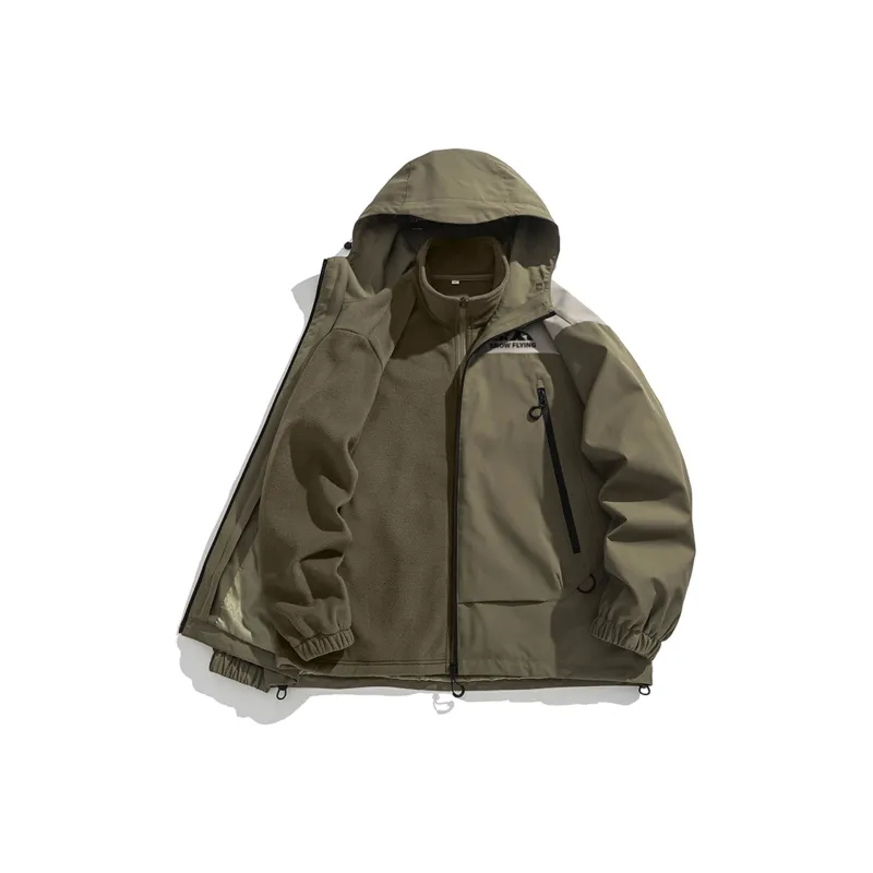 SNOW FLYING Jackets Coats Unisex Ecru-16