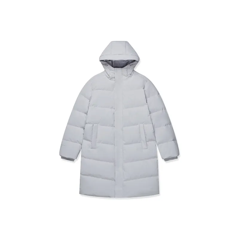 Erke Variety Training Collection Down Jacket Unisex Dark Light Gray-0