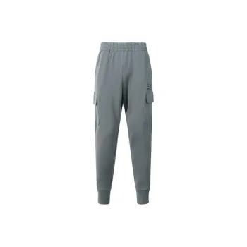 EMPORIO ARMANI EA7 FW22 Knitted Sports Pants Men's Dark Blue Gray