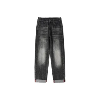 FAIRWHALE Jeans Unisex Denim Black