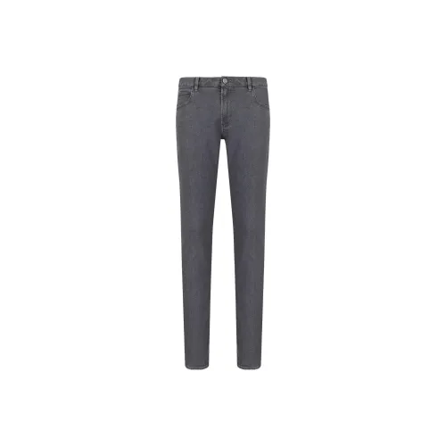 mit armani VEST Five pocket Slim fit Stretch Cotton denim Trousers
