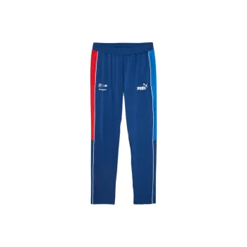 PUMA BMW M Motorsport Men's MT7 Slim Track Pants Knitted Sports Pants Men's Blue