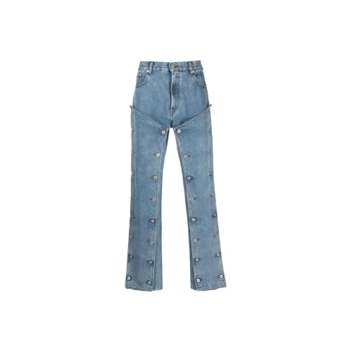 Y/Project Snap off Straight leg Jeans