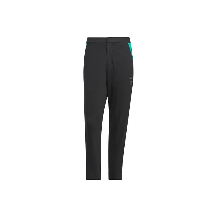 Adidas Zhang Daqian Pants Knitted Sweatpants Men's Black-0