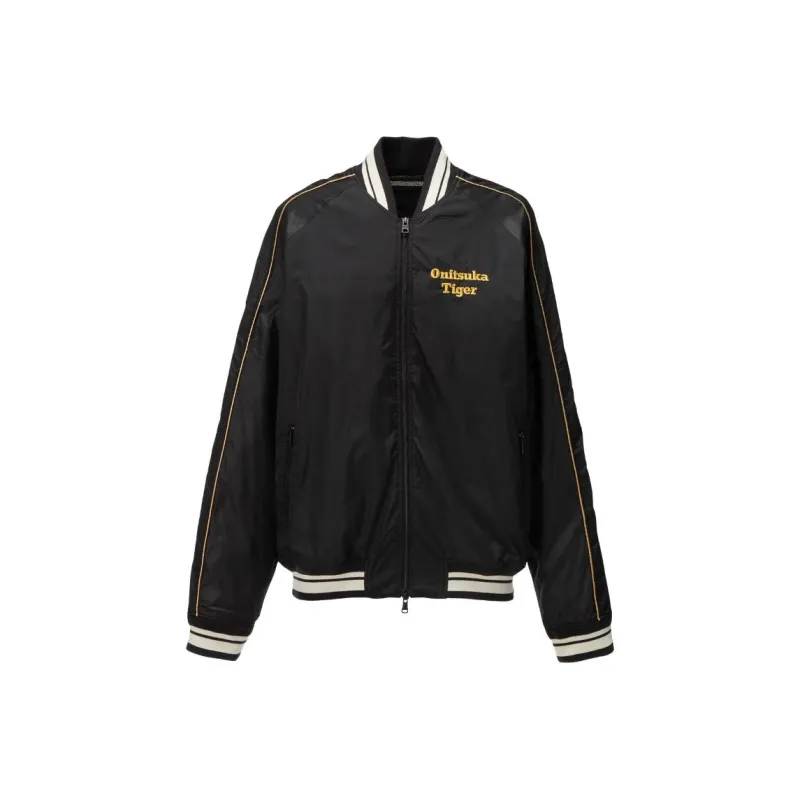 Onitsuka Tiger Jackets Coats Unisex Black-0