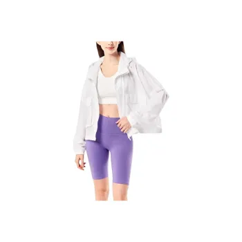 XEXYMIX Yoga Shorts Women's Lavender Grass Purple