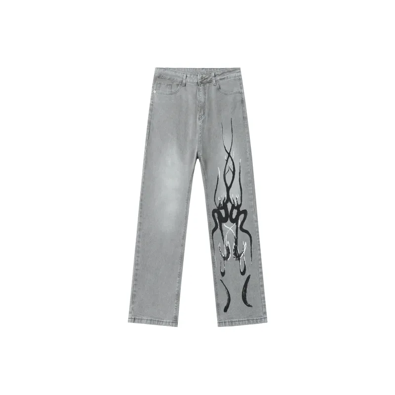 Michael Rock Jeans Unisex-6