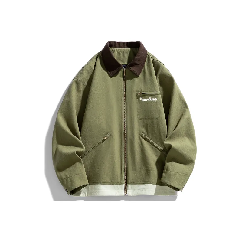 MXDT Jackets Coats Unisex Khaki-4