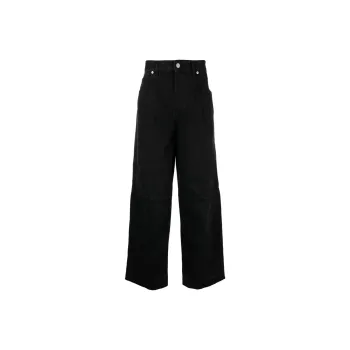 ISABEL MARANT Javi Straight Leg Trousers
