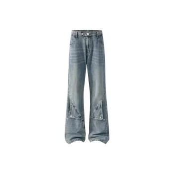 SONGS ALONG Jeans Unisex Vintage