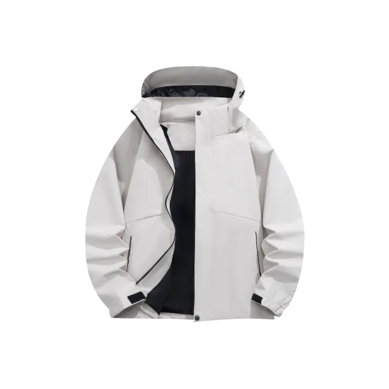 Yalu Jackets Coats Unisex Black-5
