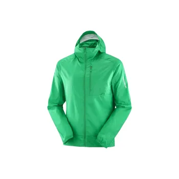 SALOMON BONATTI CROSS WIND Jacket Men's Parrot Green