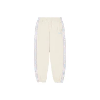 Nerdy Knitted Sweatpants Unisex Cream