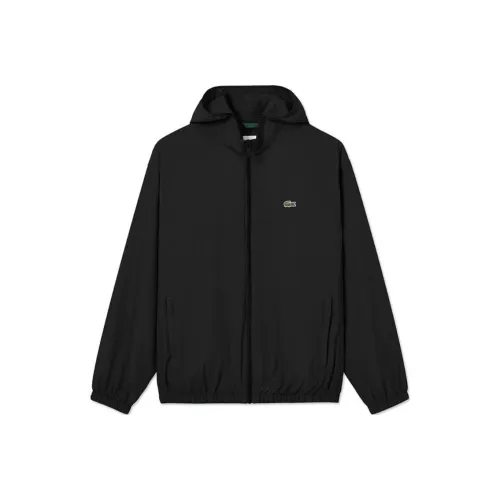 LACOSTE SS25 Jackets Coats Men's Black