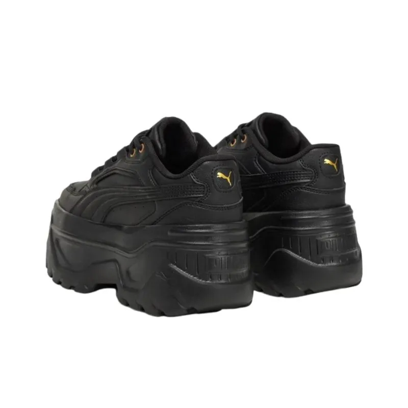 PUMA Karmen Anti Slip Wear Resistant Low Top Casual Shoes Women's Black-3