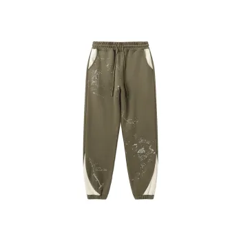 LAMLICKA Knitted Sweatpants Unisex Coffee