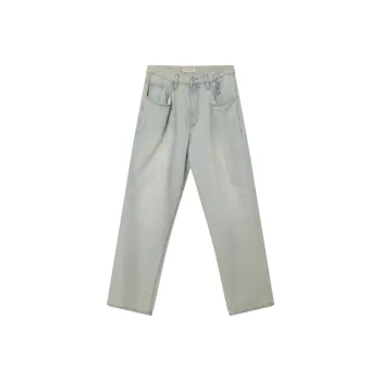 Menblero Jeans Unisex Yellow Mud
