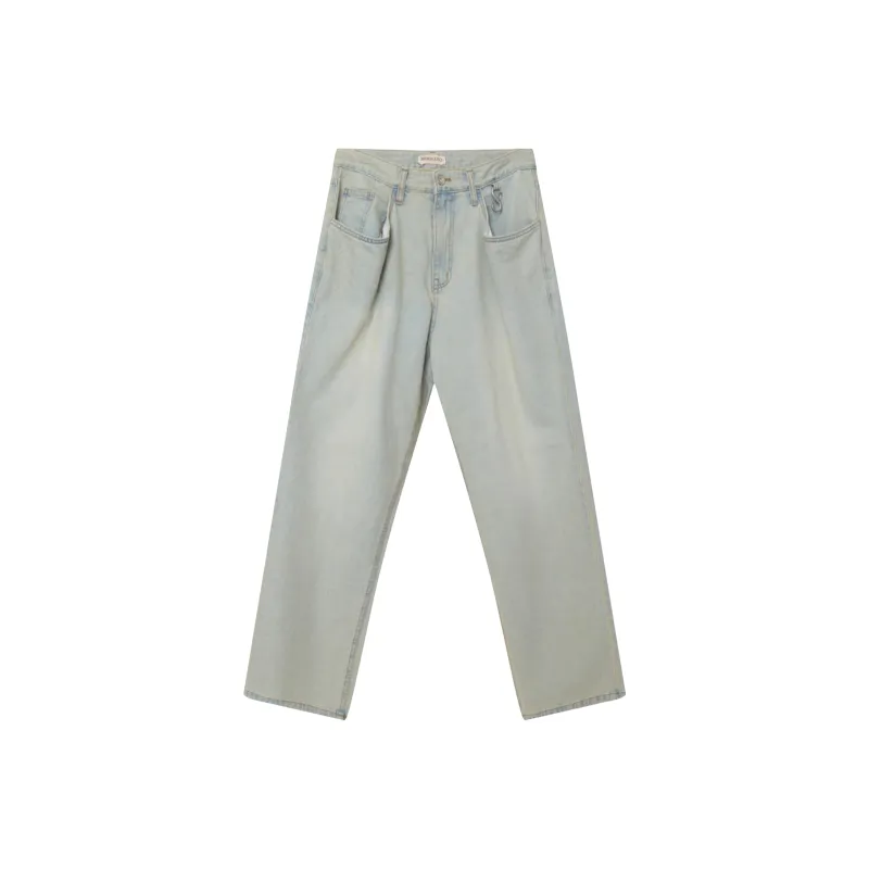 Menblero Jeans Unisex Yellow Mud-0