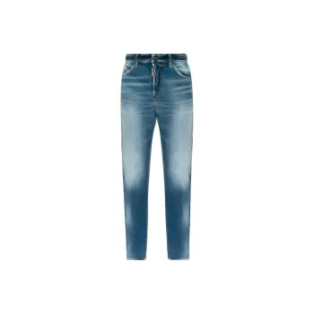 DSQUARED 2 Layered Straight Leg Jeans