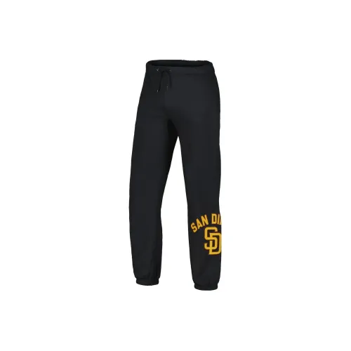 MLB x PLEASURES FW23 Knitted Sports Pants Men's Black