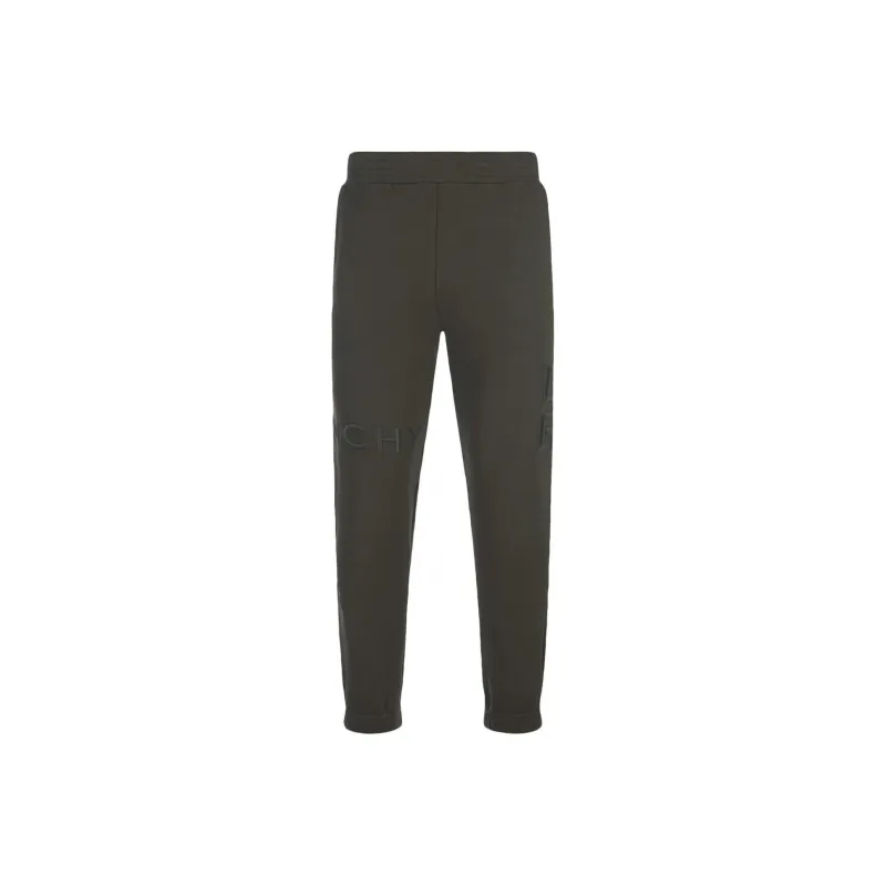 Givenchy Knitted Sports Pants Men's Green-0
