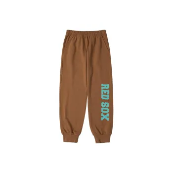 MLB Knitted Sports Pants Unisex Dark Beige