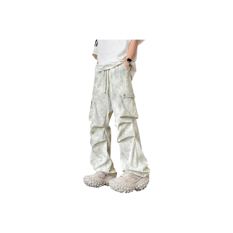 ELNHEN Cargo Pants Unisex Purple-18