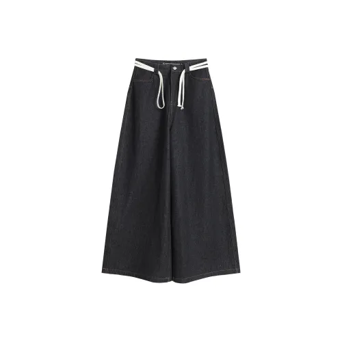 ANTERIORLOVED x CasseSango Jeans Unisex Black