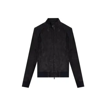 GIORGIO ARMANI Zipped Loose Fit Jacket