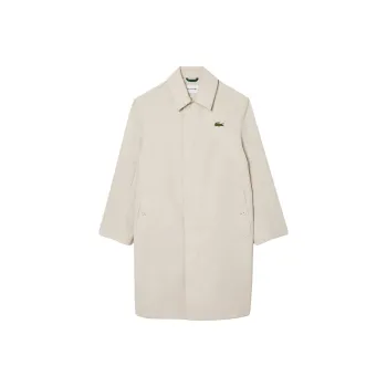 LACOSTE Trench Coats Men Gray