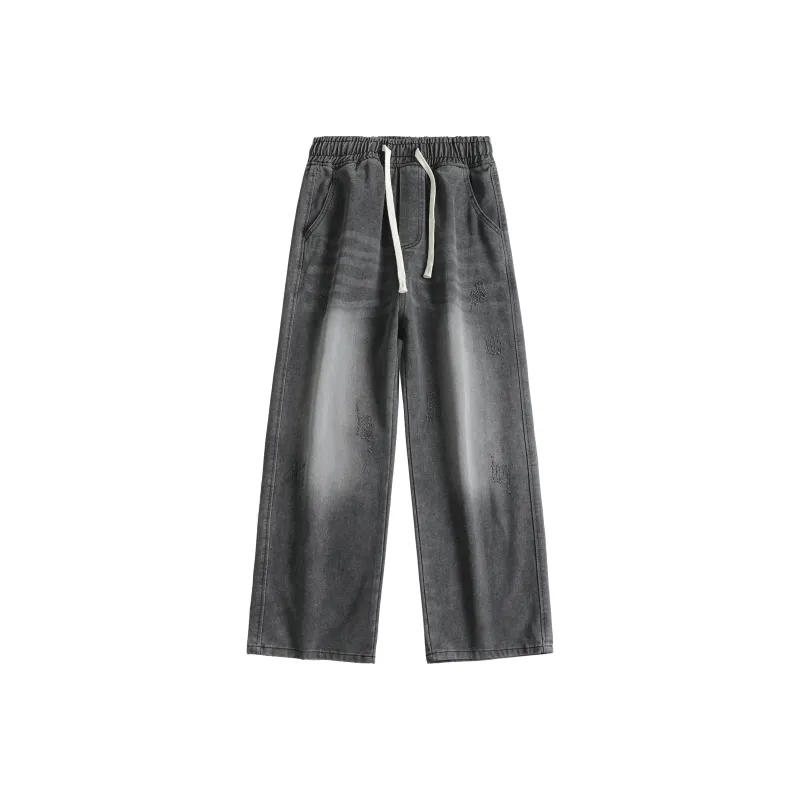 LA'T.WEEKEND Jeans Unisex Vintage Blue-16