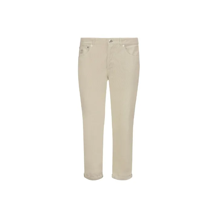 Brunello Cucinelli Logo Patch Corduroy Pants-0