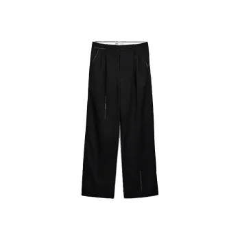 Zara X ADER ERROR ADER ERROR X Zara Casual Pants Unisex Black