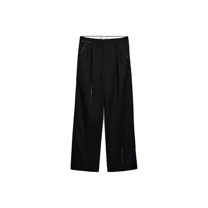 Zara X ADER ERROR ADER ERROR X Zara Casual Pants Unisex Black-0