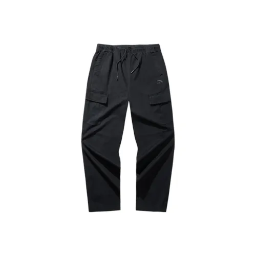 Anta Life Collection Casual Pants Men's Basic Black