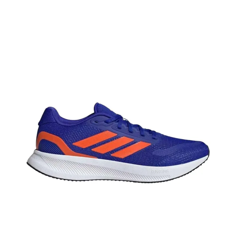 Adidas RUNFALCON 5 Anti Slip Wear Resistant Low Top Running Shoes Men's Blue-1