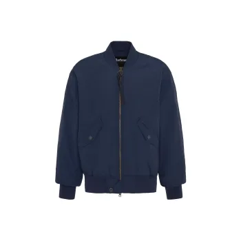 BARBOUR Jacke Flight Casual Jackets Coats Men's Marine Blue