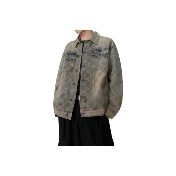 SUNSETMONENT Jackets Coats Unisex Vintage Blue