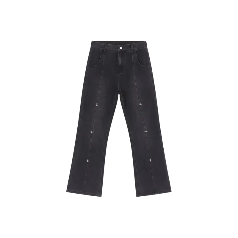 Voguo Relay Bootcut Mid Rise Jeans Unisex-4